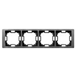 Simon Basic Neos WMYZ-04420N-Y013 Ramka 4-krotna NEOS – uniwersalna poziom i pion; tytanowy