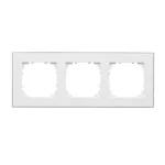 Simon 55 WMDZ-TRD3.166-111 Ramka 3-krotna DUO; Biała, podstawa złota