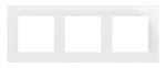 Simon 55 WMDZ-0130xZ-181 Ramka 3-krotna Nature; Szkło classic białe