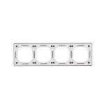 Simon 55 WMDZ-0140xZ-181 Ramka 4-krotna Nature; Szkło classic białe