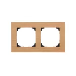 Simon 55 WMDZ-0120xZ-185 Ramka 2-krotna Nature; Dąb jasny