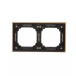 Simon 55 WMDZ-0120xZ-185 Ramka 2-krotna Nature; Dąb jasny