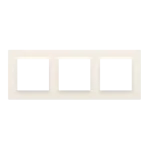 Simon 10 WC-R3xxxxxxx-41xx Ramka 3-krotna - uniwersalna poziom i pion; kremowy