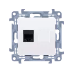Simon 10 wc-t1xxxxx-01-11xx Gniazdo telefoniczne pojedyncze RJ11 (moduł); biały