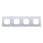 Simon 10 WC-U4xxxxxxx-xxxx Zestaw uszczelek IP44 do ramki 4-krotnej