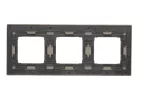 Simon 54 Nature WMDZ-0130xS-093 Ramka 3-krotna Nature-Beton, FUNDA MENTE, IP20/IP44 (IP44-należy zastosować zestaw uszczelek DUN3)