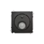 Simon Basic WMUR-020xxP-Y011 Łącznik z czujnikiem ruchu z przekaźnikiem z zabezpieczeniem (moduł) 8(2) A, 230V~; czarny Wymagana instalacja 3-przewodowa