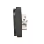 Simon Basic WMBW-12210x-Y013 Gniazdo wtyczkowe z uziemieniem Schuko podwójne; czarny