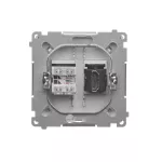 Simon Basic WMUH-01xxx1-H011 Gniazdo HDMI + RJ45 kat.6. (moduł); satynowy