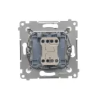 Simon 54 WMDL-042xx4-011 Łącznik roletowy trójpozycyjny 1-0-2 (moduł); biały