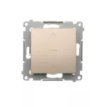 Simon 54 WMDL-042xx4-044 Łącznik roletowy trójpozycyjny 1-0-2 (moduł); złoty mat