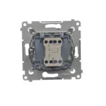 Simon 54 WMDL-042xx4-044 Łącznik roletowy trójpozycyjny 1-0-2 (moduł); złoty mat