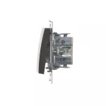 Simon 54 WMDL-042xx4-046 Łącznik roletowy trójpozycyjny 1-0-2 (moduł); brąz mat