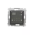 Simon 54 WMDR-141xx1-048 Regulator temperatury z wyświetlaczem z czujnikiem wewnętrznym (moduł) 16(2) A, 230V~; antracyt