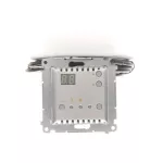 Simon 54 WMDR-14xxx1-043 Regulator temperatury z wyświetlaczem z czujnikiem zewnętrznym (moduł) 16(2) A, 230V~; srebrny mat W komplecie czujnik zewnętrzny (sonda)