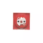 Simon 54 WMDW-P0111x-022AB Pokrywa gniazda pojedynczego z przesłonami; antybakteryjny czerwony