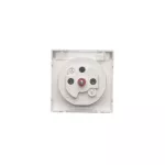 Simon 54 WMDW-P0121x-011AB Pokrywa gniazda do wersji IP44 z przesłonami; antybakteryjny biały Wymagana uszczelka IP44 do ramki