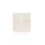 Simon 54 WMDL-K6x2xx-011AB Klawisze do mechanizmu SZP1M; antybakteryjny biały