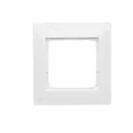 Simon 54 Premium WMDZ-0110xK-011AB Ramka 1-krotna PREMIUM do puszek karton-gips IP20 / IP44; antybakteryjny biały