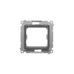 Simon 54 WMDZ-74x3xx-046 Adapter (przejściówka) na osprzęt standardu 45 × 45 mm; brąz mat Do gniazd teleinformatycznych Simon Connect