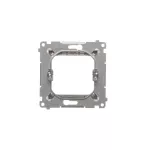 Simon 54 WMDZ-74x3xx-046 Adapter (przejściówka) na osprzęt standardu 45 × 45 mm; brąz mat Do gniazd teleinformatycznych Simon Connect