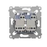 Simon 54 WMDL-060211-0xx Łącznik schodowy i przycisk zwierny (mechanizm) 10AX, 250V~, szybkozłącza