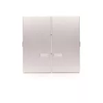 Simon 54 WMDL-K9x21x-043 Klawisze z oczkiem do mechanizmów: SW6/2XLM, SW7/2XM, SW6P1M; srebrny mat