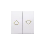 Simon 54 WMDL-K6x2xx-011 Klawisze do mechanizmu SZP1M; biały