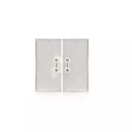 Simon 54 WMDL-K6x2xx-043 Klawisze do mechanizmu SZP1M; srebrny mat