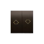 Simon 54 WMDL-K6x2xx-046 Klawisze do mechanizmu SZP1M; brąz mat