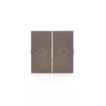 Simon 54 WMDL-K6x2xx-046 Klawisze do mechanizmu SZP1M; brąz mat