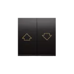 Simon 54 WMDL-K6x2xx-048 Klawisze do mechanizmu SZP1M; antracyt