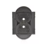 Simon 54 WMDW-P0131x-048 Pokrywa gniazda podwójnego z przesłonami do ramek PREMIUM; antracyt