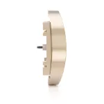 Simon 54 WMDW-P0131N-044 Pokrywa gniazda podwójnego z przesłonami do ramek NATURE; złoty mat