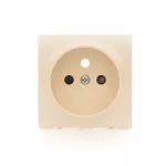 Simon 54 WMDW-P0111x-041 Pokrywa gniazda pojedynczego z przesłonami; kremowy