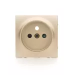 Simon 54 WMDW-P0111x-044 Pokrywa gniazda pojedynczego z przesłonami; złoty mat