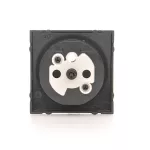 Simon 54 WMDW-P0111x-046 Pokrywa gniazda pojedynczego z przesłonami; brąz mat