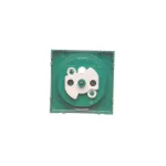 Simon 54 WMDW-P0111x-033 Pokrywa gniazda pojedynczego z przesłonami; zielona