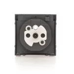 Simon 54 WMDW-P3121x-048 Pokrywa gniazda do wersji IP44 z przesłonami, klapka transparentna; antracyt Wymagana uszczelka IP44 do ramki