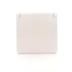 Simon 54 WMDW-P0121x-011 Pokrywa gniazda do wersji IP44 z przesłonami; klapka biała Wymagana uszczelka IP44 do ramki