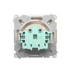 Simon Basic WMUW-00110C-9021 Gniazdo wtyczkowe z uziemieniem (moduł) 16A, 250V~, szybkozłącza; beż