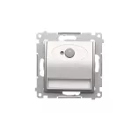 Simon 54 WMDO-SCxxx1-043 Oprawa oświetleniowa LED z czujnikiem ruchu, 230 V AC, 1.4 W, białe ciepłe 3000K; srebrny mat