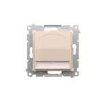 Simon 54 WMDO-Sx14x1-041 Oprawa oświetleniowa LED, 14 V DC, 0.42 W, białe ciepłe 3000K; kremowy !Wymagany zasilacz 14V