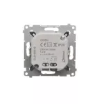 Simon 54 WMDO-SCxxx1-048 Oprawa oświetleniowa LED z czujnikiem ruchu, 230 V AC, 1.4 W, białe ciepłe 3000K; antracyt