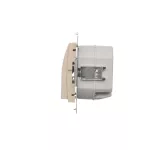 Simon 54 WMDO-Sxxxx1-041 Oprawa oświetleniowa LED, 230 V AC, 1.1 W, białe ciepłe 3000K; kremowy