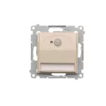 Simon 54 WMDO-SC14x1-041 Oprawa oświetleniowa LED z czujnikiem ruchu , 14 V DC, 0.78 W, białe ciepłe 3000K; kremowy !Wymagany zasilacz 14V