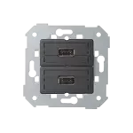 Simon 82 W7-501090-03X-XXXX Gniazdo 2xUSB (2.0) typ A, żeńskie