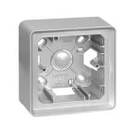 Simon 82 W8-200750-93X-XXXX Puszka natynkowa 1-krotna; aluminium