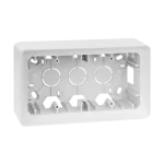 Simon 82 W8-200760-30X-XXXX Puszka natynkowa 2-krotna; biały