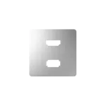 Simon 82 W8-201095-093-XXXX Pokrywa do gniazda USB+HDMI; aluminium